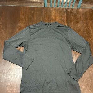Robert Barakett Dark Gray Long Sleeve Shirt